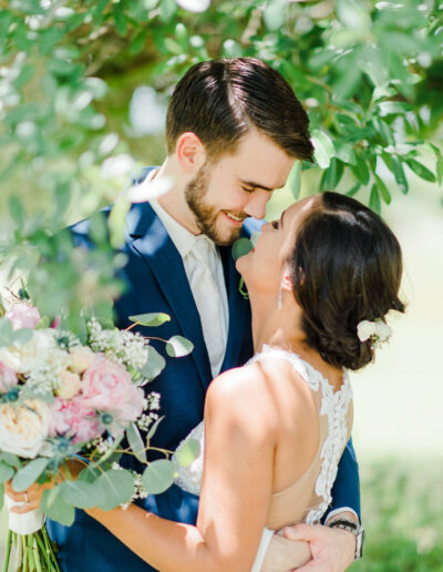 First look embrace