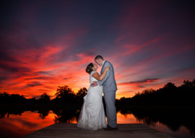 C Bar Ranch has beautiful sunsets for breathtaking portraits. Photo by Hundreds of Moments of Gainesville, Florida.