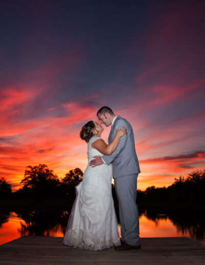 C Bar Ranch has beautiful sunsets for breathtaking portraits. Photo by Hundreds of Moments of Gainesville, Florida.