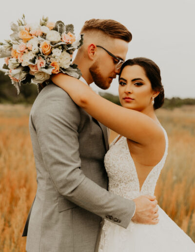 Wedding photographers love our wild grasses and open fields.